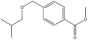 methyl 4-[(2-methylpropoxy)methyl]benzoate 구조식 이미지