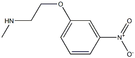 methyl[2-(3-nitrophenoxy)ethyl]amine Structure