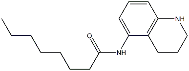 N-(1,2,3,4-tetrahydroquinolin-5-yl)octanamide Structure