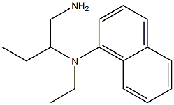 N-(1-aminobutan-2-yl)-N-ethylnaphthalen-1-amine 구조식 이미지