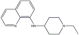 N-(1-ethylpiperidin-4-yl)quinolin-8-amine 구조식 이미지