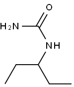 N-(1-ethylpropyl)urea 구조식 이미지