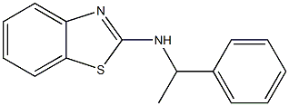 N-(1-phenylethyl)-1,3-benzothiazol-2-amine 구조식 이미지