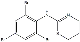 N-(2,4,6-tribromophenyl)-5,6-dihydro-4H-1,3-thiazin-2-amine Structure