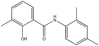 N-(2,4-dimethylphenyl)-2-hydroxy-3-methylbenzamide Structure