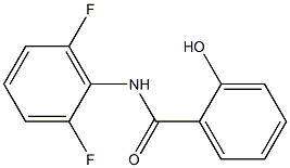 N-(2,6-difluorophenyl)-2-hydroxybenzamide Structure
