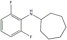 N-(2,6-difluorophenyl)cycloheptanamine Structure