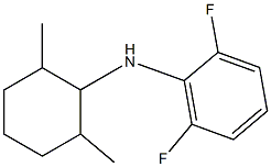 N-(2,6-dimethylcyclohexyl)-2,6-difluoroaniline Structure