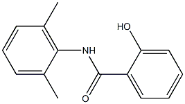 N-(2,6-dimethylphenyl)-2-hydroxybenzamide Structure