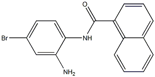 N-(2-amino-4-bromophenyl)naphthalene-1-carboxamide Structure