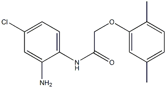 N-(2-amino-4-chlorophenyl)-2-(2,5-dimethylphenoxy)acetamide Structure