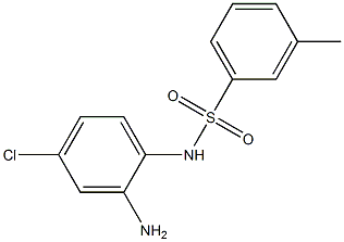 N-(2-amino-4-chlorophenyl)-3-methylbenzenesulfonamide 구조식 이미지