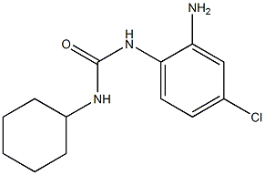 N-(2-amino-4-chlorophenyl)-N'-cyclohexylurea 구조식 이미지