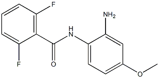 N-(2-amino-4-methoxyphenyl)-2,6-difluorobenzamide Structure