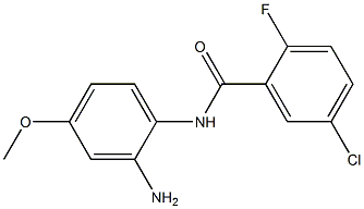 N-(2-amino-4-methoxyphenyl)-5-chloro-2-fluorobenzamide Structure