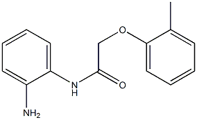 N-(2-aminophenyl)-2-(2-methylphenoxy)acetamide Structure