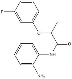 N-(2-aminophenyl)-2-(3-fluorophenoxy)propanamide 구조식 이미지