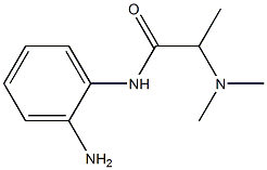 N-(2-aminophenyl)-2-(dimethylamino)propanamide 구조식 이미지