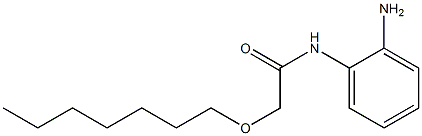 N-(2-aminophenyl)-2-(heptyloxy)acetamide Structure