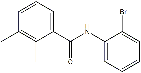 N-(2-bromophenyl)-2,3-dimethylbenzamide 구조식 이미지