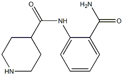 N-(2-carbamoylphenyl)piperidine-4-carboxamide Structure