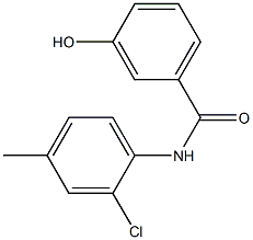 N-(2-chloro-4-methylphenyl)-3-hydroxybenzamide Structure