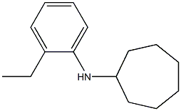 N-(2-ethylphenyl)cycloheptanamine 구조식 이미지