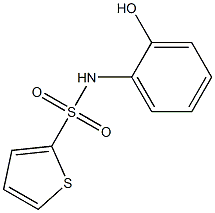 N-(2-hydroxyphenyl)thiophene-2-sulfonamide Structure