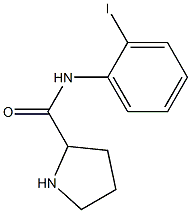 N-(2-iodophenyl)pyrrolidine-2-carboxamide Structure