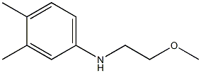 N-(2-methoxyethyl)-3,4-dimethylaniline 구조식 이미지