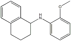 N-(2-methoxyphenyl)-1,2,3,4-tetrahydronaphthalen-1-amine 구조식 이미지