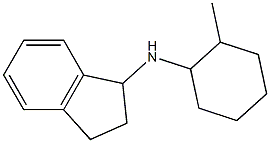 N-(2-methylcyclohexyl)-2,3-dihydro-1H-inden-1-amine Structure