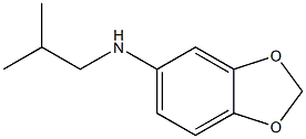 N-(2-methylpropyl)-2H-1,3-benzodioxol-5-amine 구조식 이미지