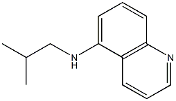 N-(2-methylpropyl)quinolin-5-amine Structure