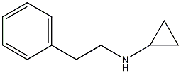 N-(2-phenylethyl)cyclopropanamine 구조식 이미지