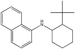 N-(2-tert-butylcyclohexyl)naphthalen-1-amine Structure