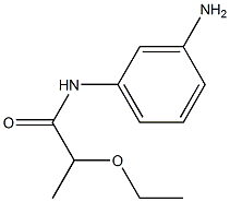 N-(3-aminophenyl)-2-ethoxypropanamide 구조식 이미지