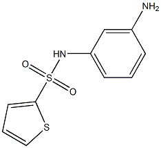 N-(3-aminophenyl)thiophene-2-sulfonamide 구조식 이미지