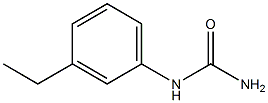 N-(3-ethylphenyl)urea 구조식 이미지