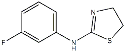 N-(3-fluorophenyl)-4,5-dihydro-1,3-thiazol-2-amine Structure