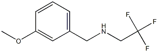N-(3-methoxybenzyl)-N-(2,2,2-trifluoroethyl)amine Structure