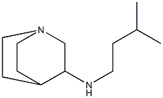 N-(3-methylbutyl)-1-azabicyclo[2.2.2]octan-3-amine 구조식 이미지