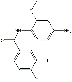 N-(4-amino-2-methoxyphenyl)-3,4-difluorobenzamide Structure