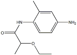 N-(4-amino-2-methylphenyl)-2-ethoxypropanamide Structure