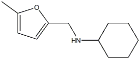 N-[(5-methylfuran-2-yl)methyl]cyclohexanamine Structure