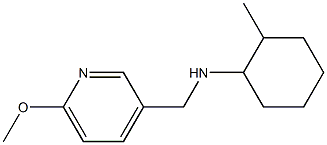 N-[(6-methoxypyridin-3-yl)methyl]-2-methylcyclohexan-1-amine Structure