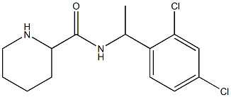 N-[1-(2,4-dichlorophenyl)ethyl]piperidine-2-carboxamide 구조식 이미지