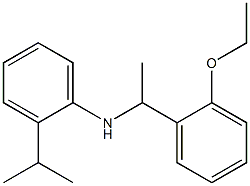 N-[1-(2-ethoxyphenyl)ethyl]-2-(propan-2-yl)aniline 구조식 이미지