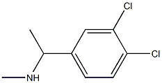 N-[1-(3,4-dichlorophenyl)ethyl]-N-methylamine 구조식 이미지