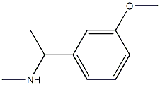 N-[1-(3-methoxyphenyl)ethyl]-N-methylamine 구조식 이미지